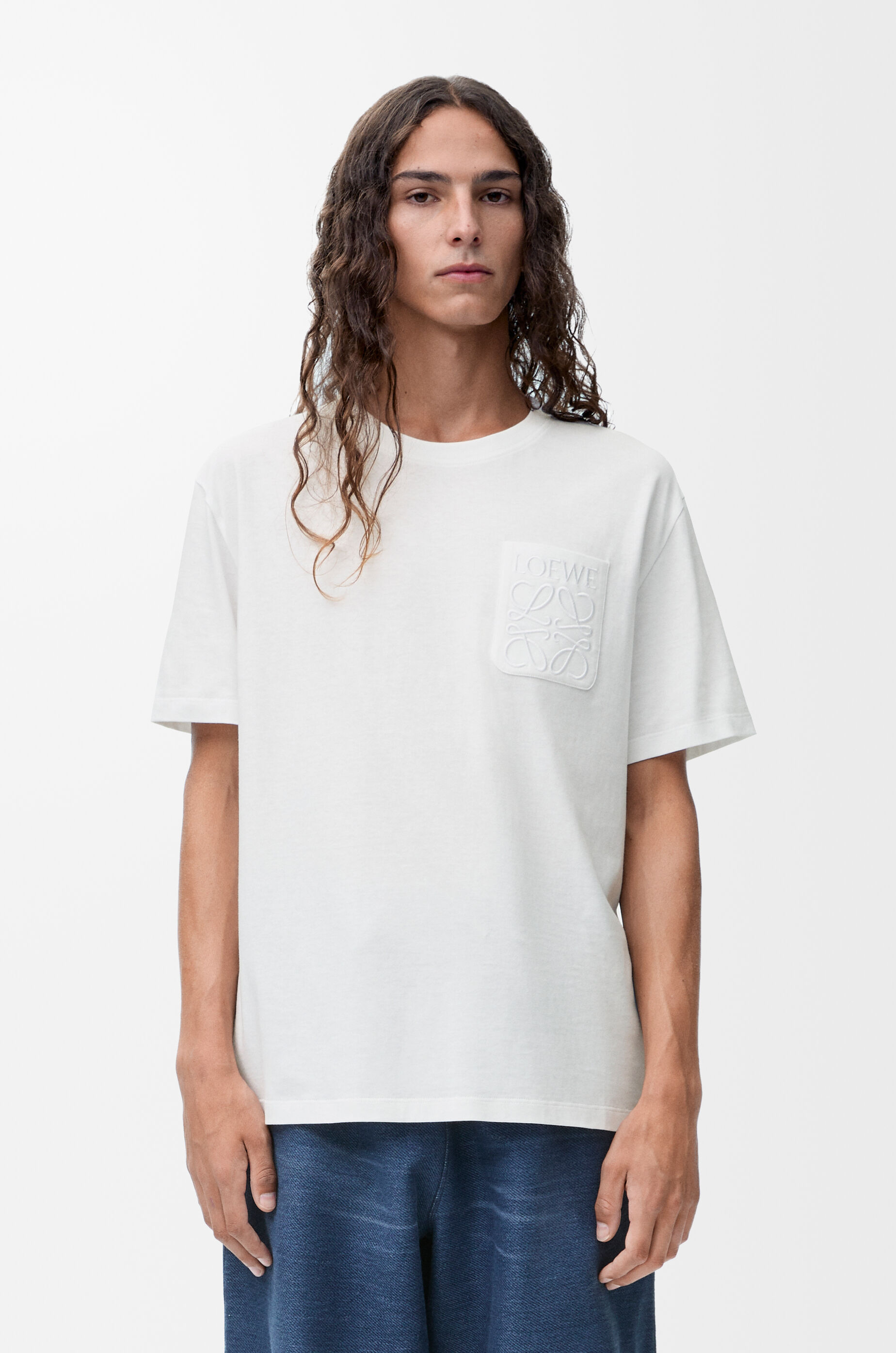 【おすすめ】 リラックスフィット LOEWE - ホワイト Tシャツ（コットン） トップス