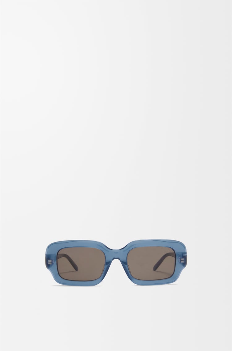 LOEWE Rectangular Slim sunglasses Milky Blue