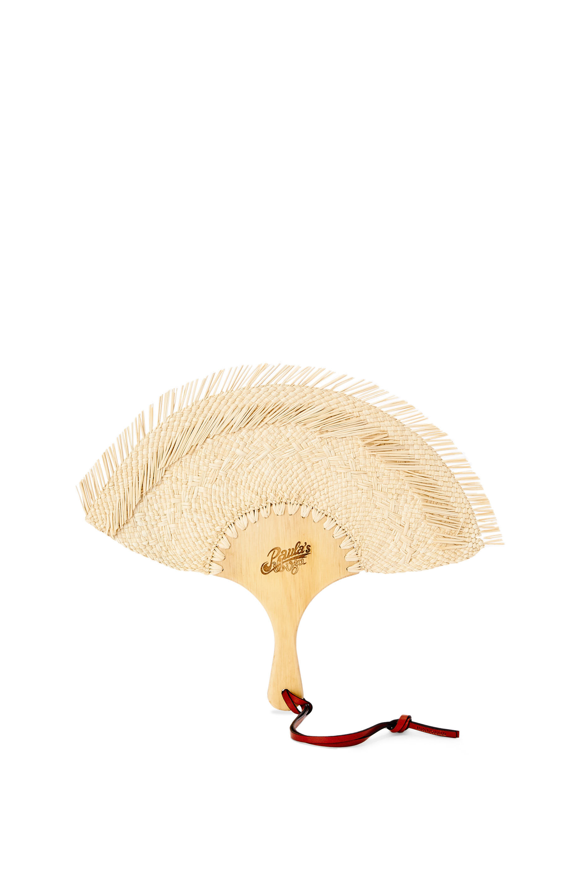 FAN In IRACA PALM CALF Natural LOEWE