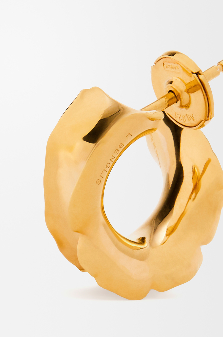LOEWE Elephant earrings in sterling silver Gold