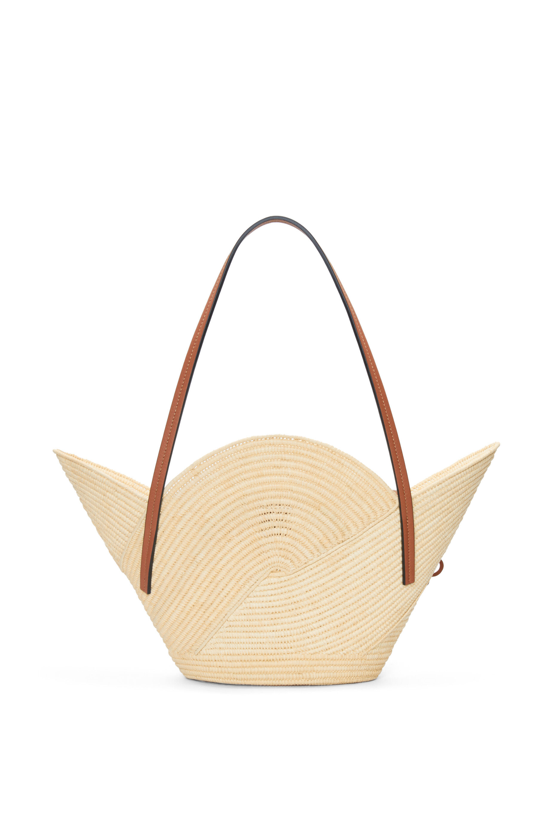 PRA 25 BASKET BAG IN WHITE CALFSKIN
