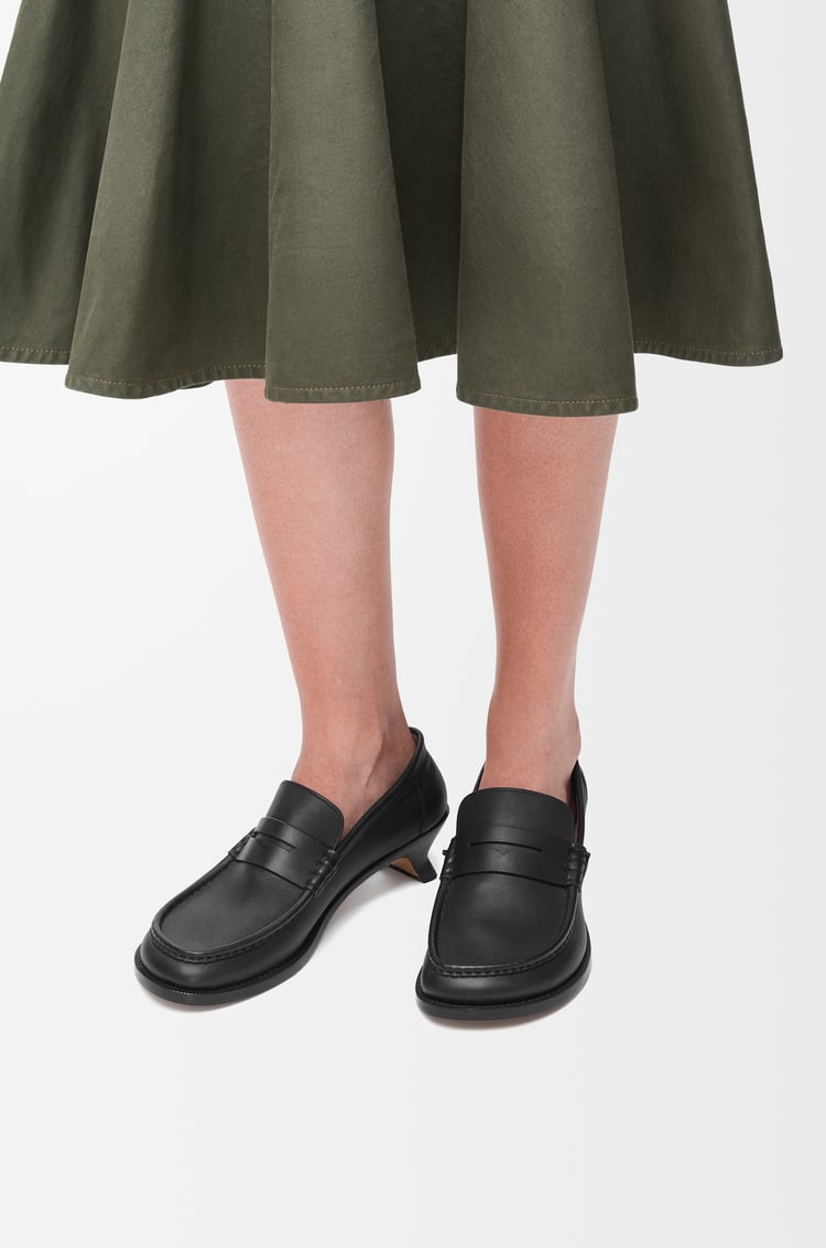 LOEWE Campo loafer in soft calfskin Black