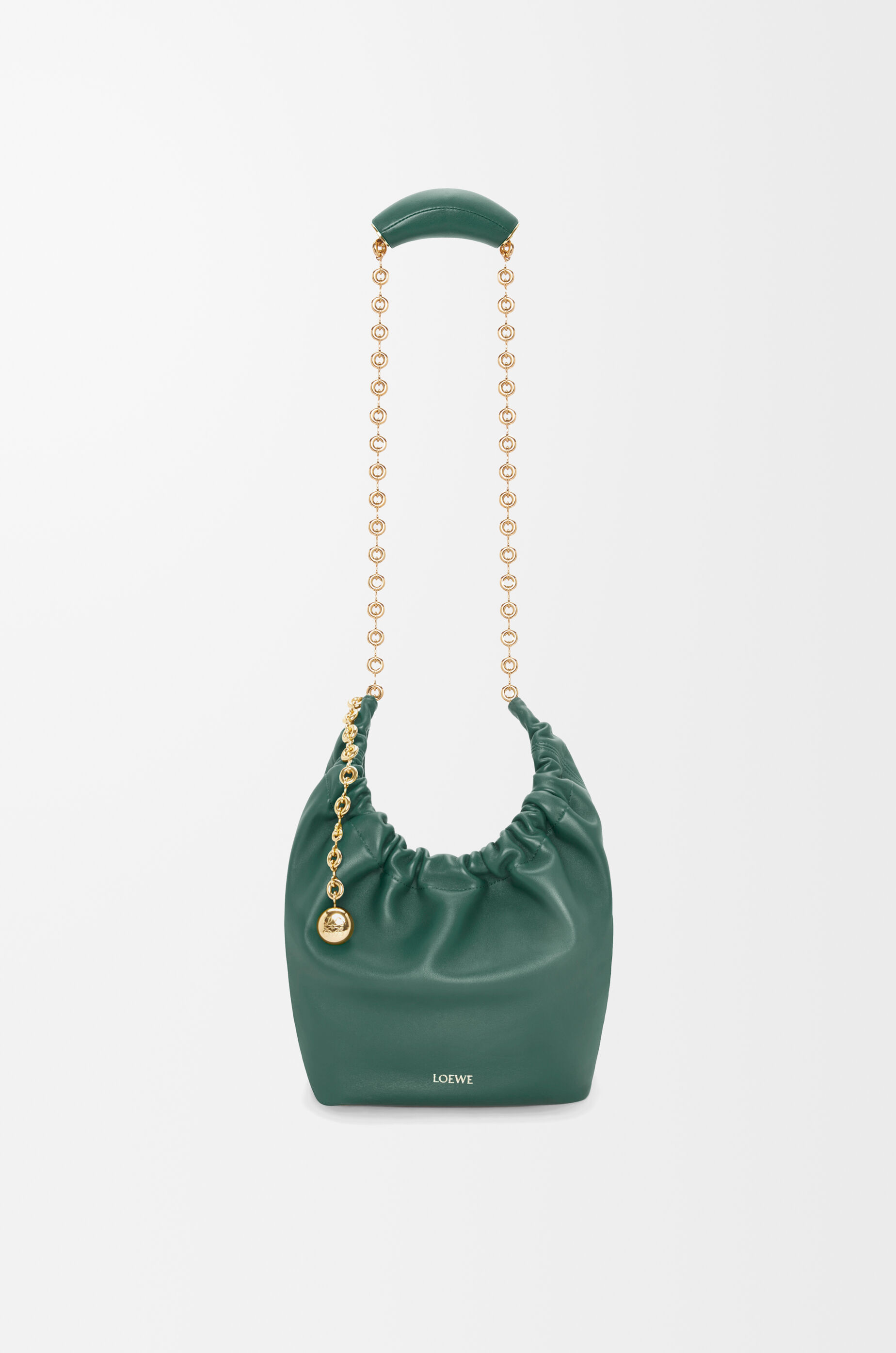 ★Loewe★スクイーズバッグ スモール（メローナパラム） スクイーズバッグ スモール（メローナパラム） ブラウン - LOEWE