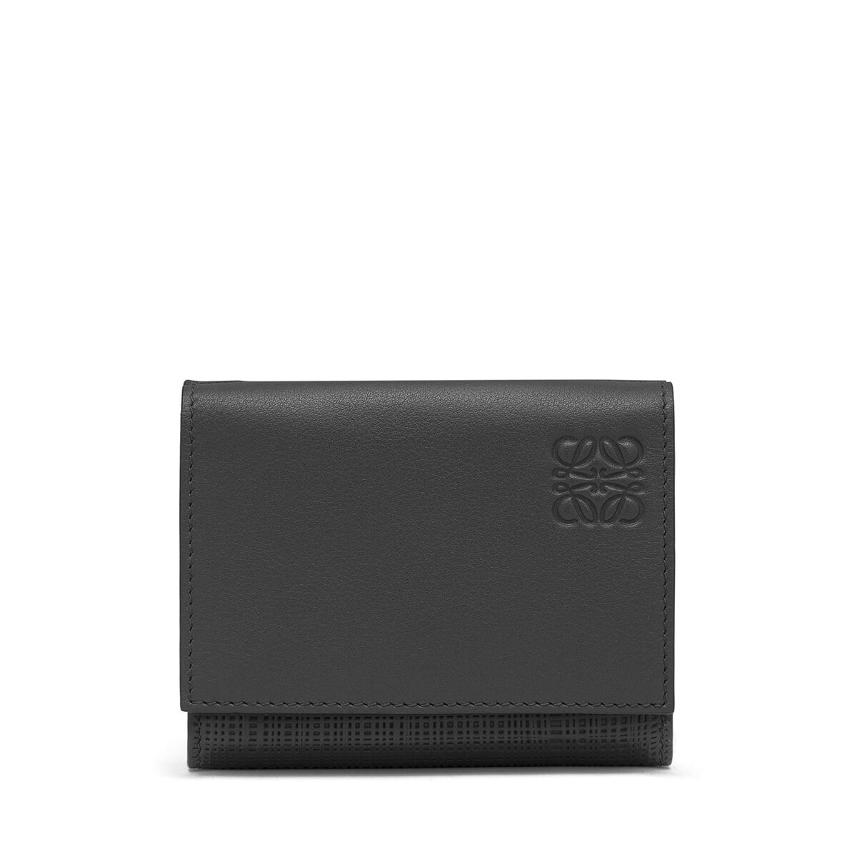 trifold wallet black loewe trifols