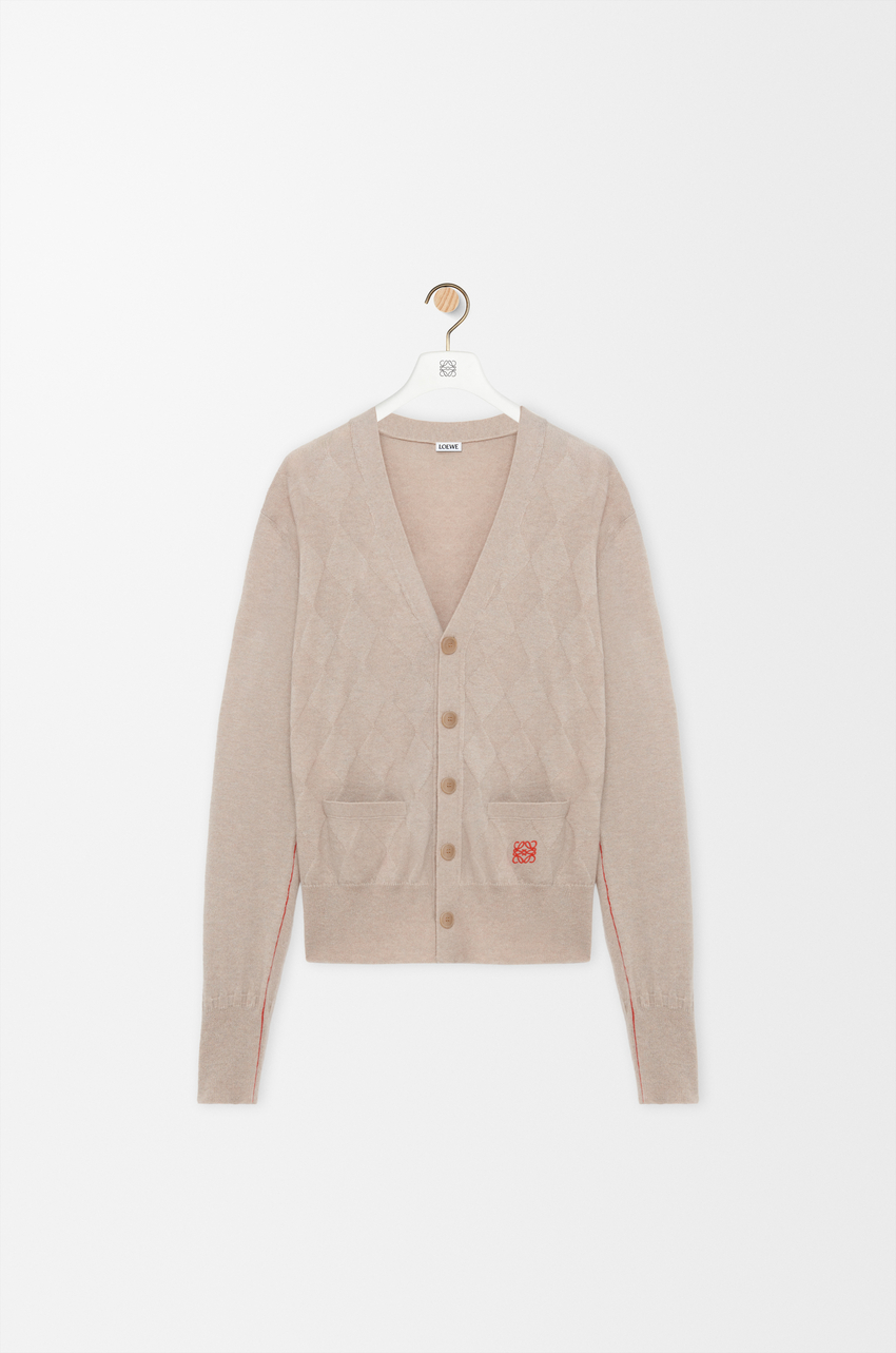 Cardigan in wool and cashmere