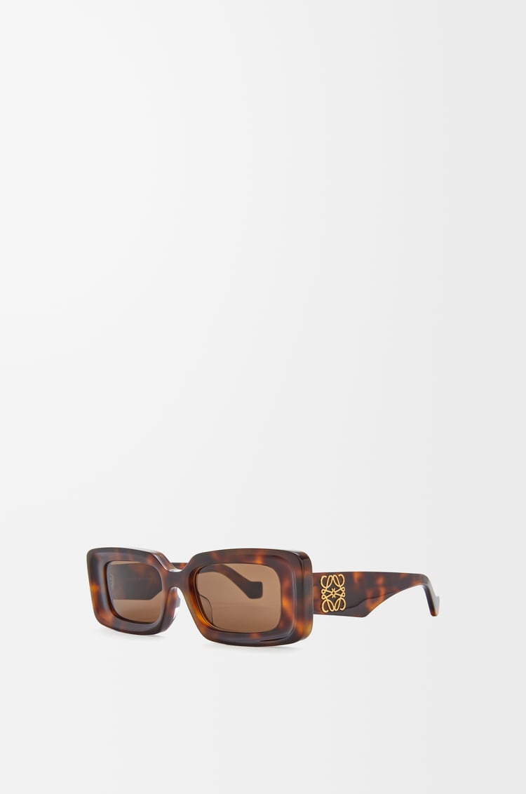 LOEWE レクタンギュラー サングラス ハバナ