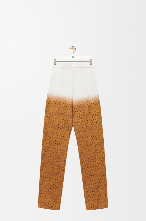 トラウザーズ（レーヨンブレンド） ホワイト/マルチカラー - LOEWE 