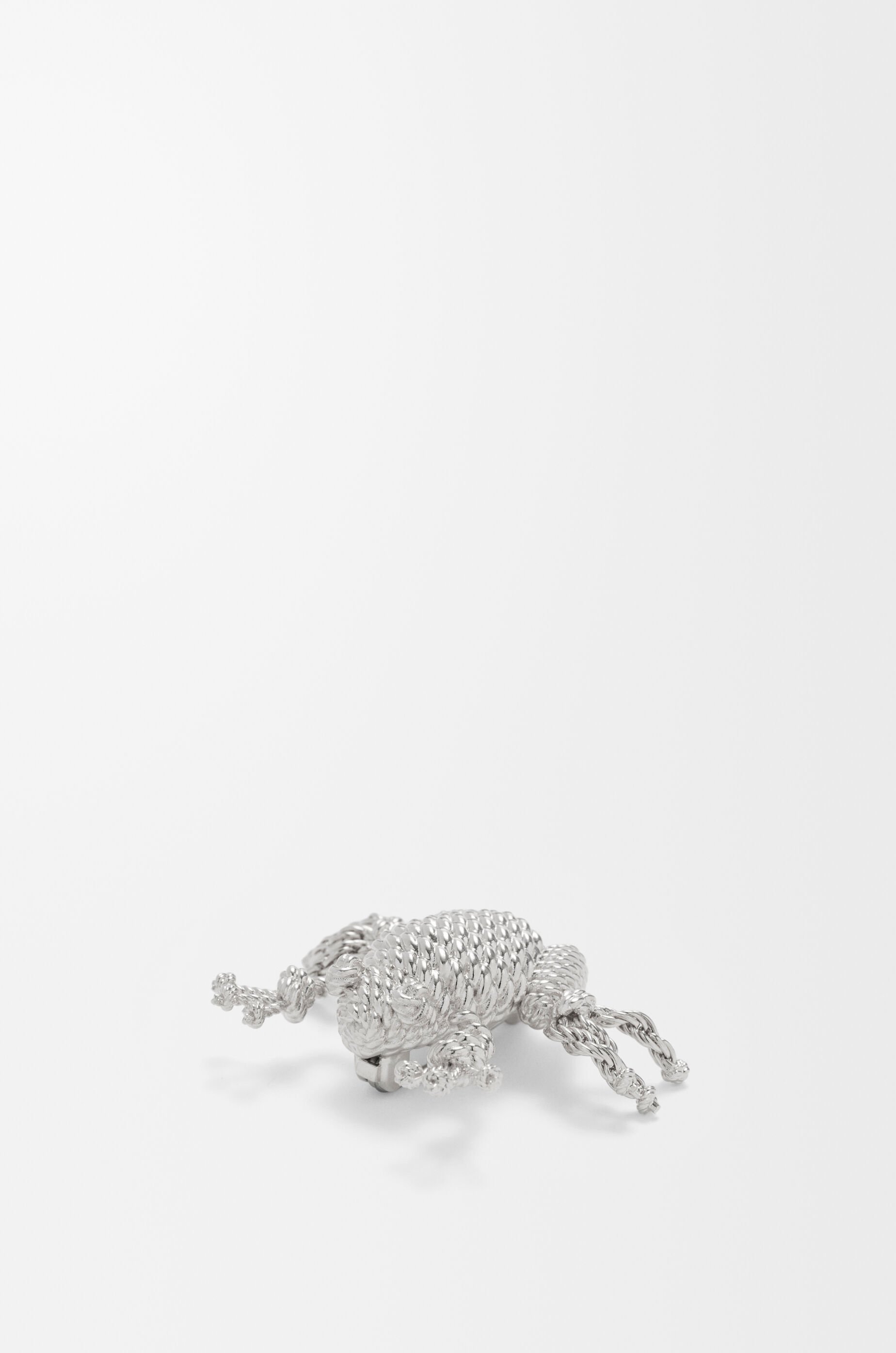 フロッグ ブローチ シルバー - LOEWE