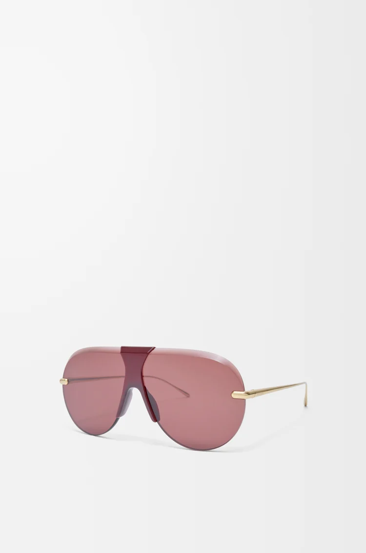 LOEWE Safari sunglasses Burgundy