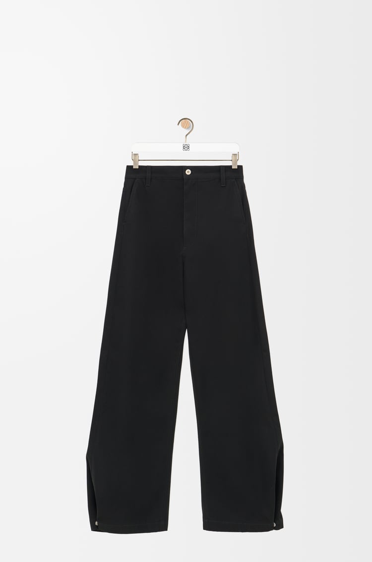 LOEWE Balloon trousers in cotton Black
