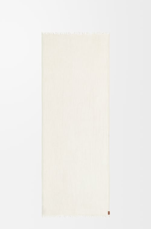 LOEWE Scarf in cashmere White