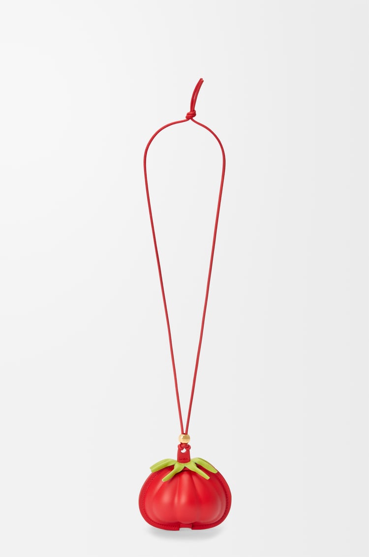 LOEWE トマト ネックポーチ（クラシックカーフ） レッド
