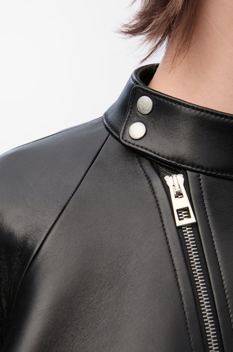 LOEWE Trapeze jacket in nappa lambskin Black