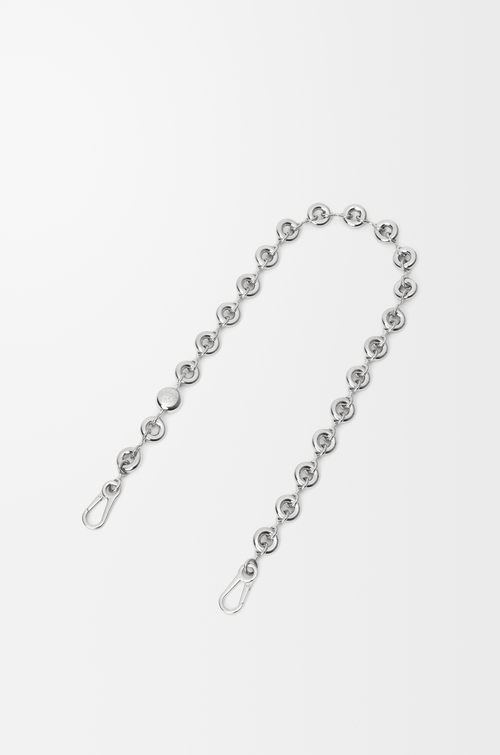 LOEWE Cadena con eslabones circulares Plata