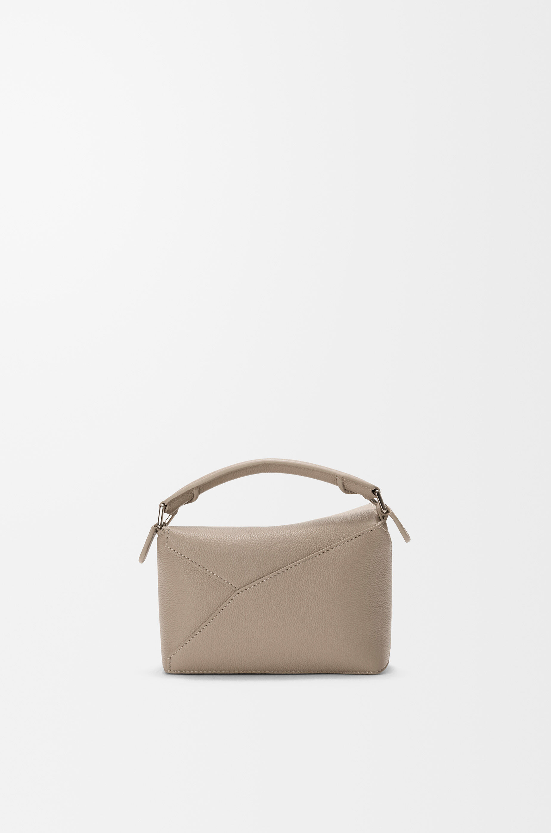 Mini Puzzle Edge bag in soft grained calfskin Brown - LOEWE USA