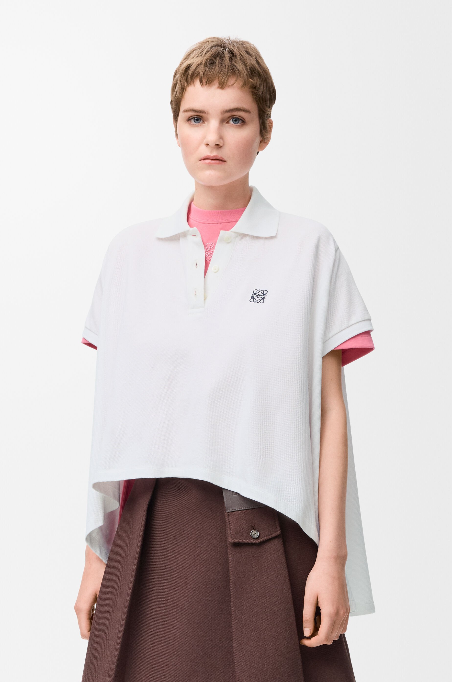 LOEWE ホワイト ポロシャツ LOEWE - ロエベ LOEWE ポロシャツの通販 by KOMEHYO ONLINE ラクマ店