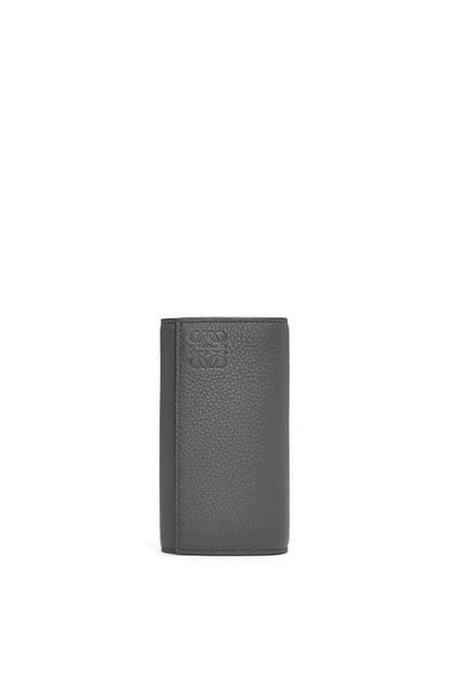 LOEWE Key case in soft grained calfskin Anthracite plp_rd