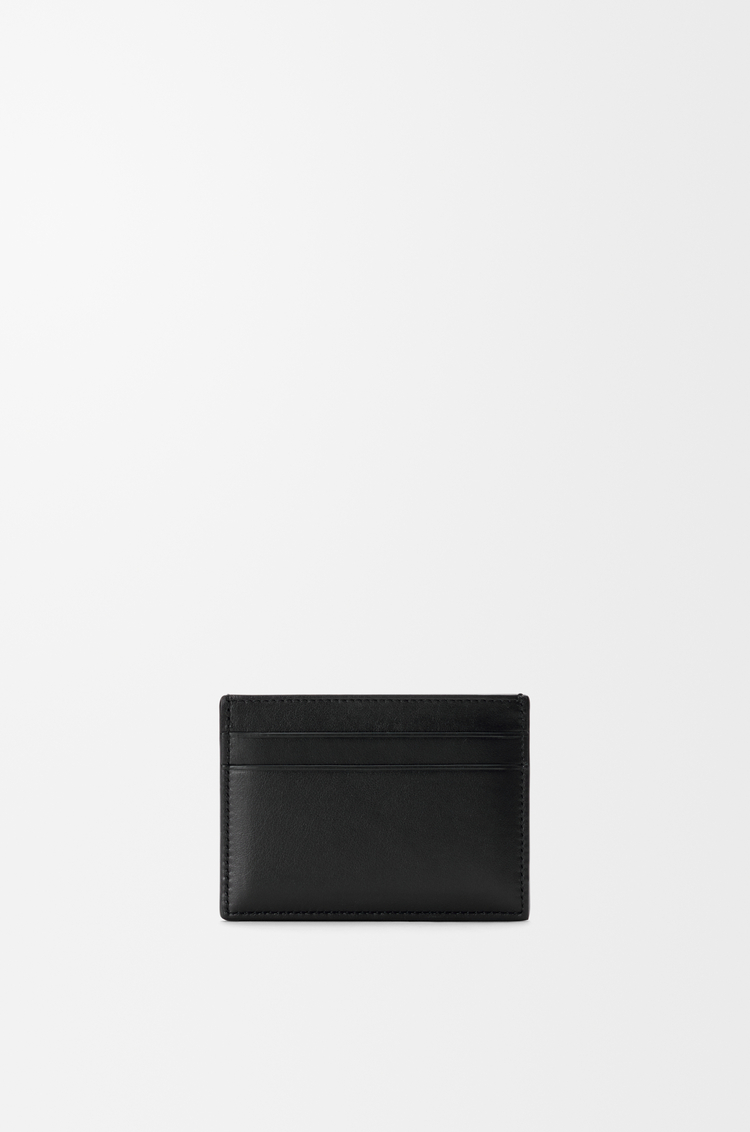 LOEWE プレーン カードホルダー（シャイニーカーフ） ブラック