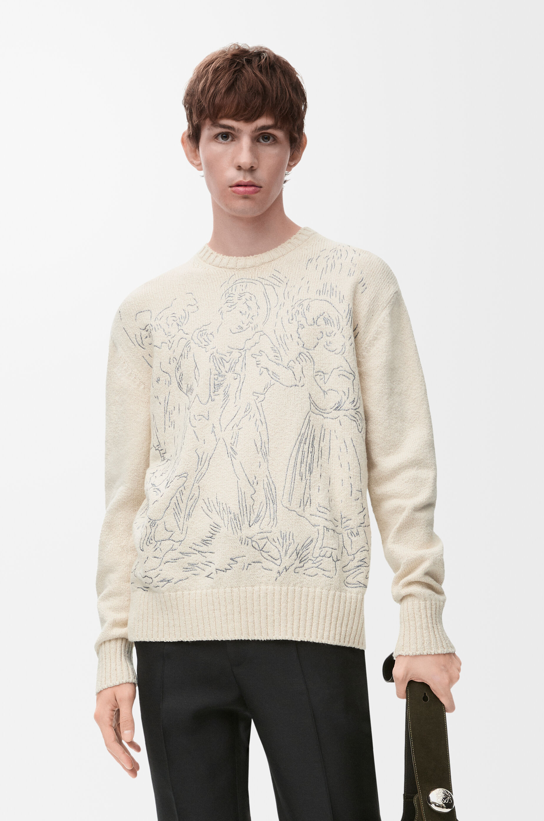 沸騰ブラドン in Sweater cotton LOEWE - Beige ニット/セーター