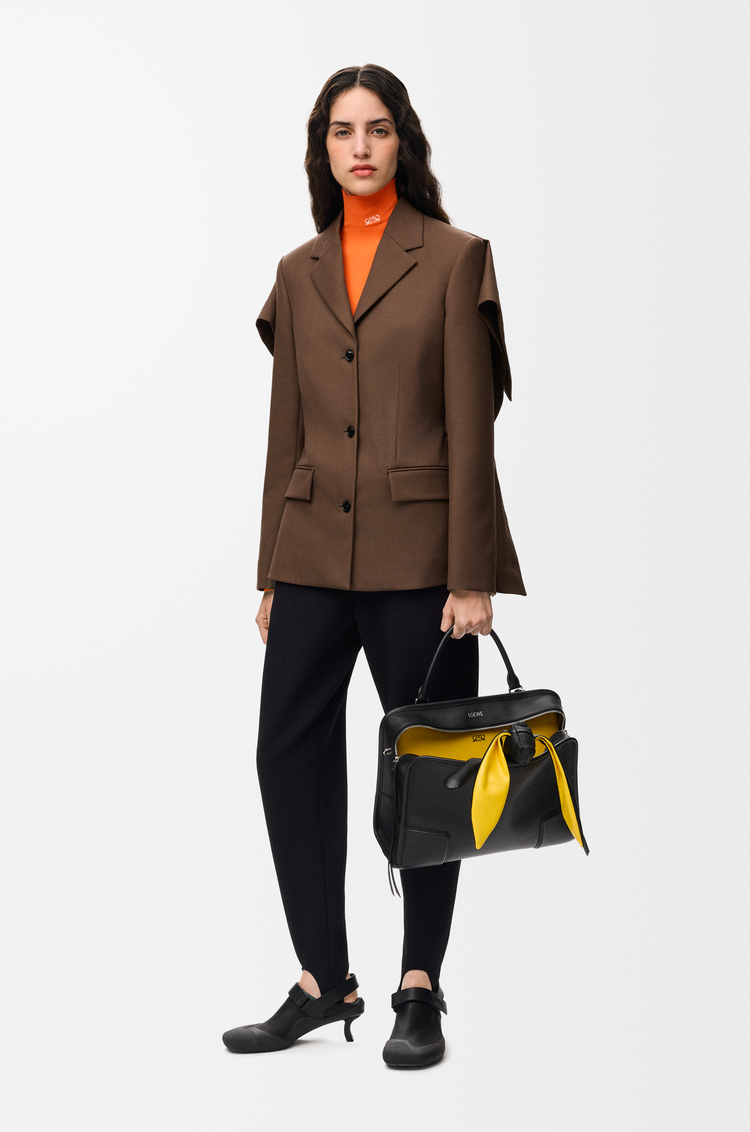 LOEWE Chaqueta en lana Marrón