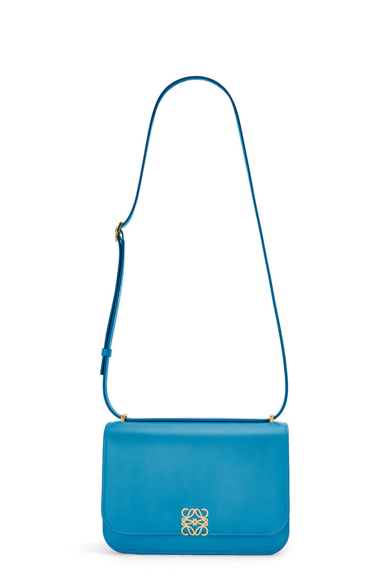 LOEWE Goya bag in silk calfskin Lagoon Blue pdp_rd