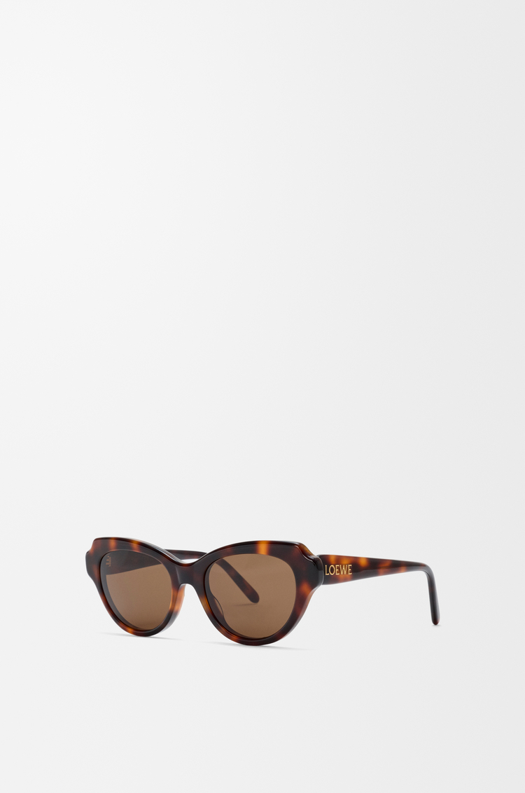 LOEWE Swan Slim sunglasses Havana