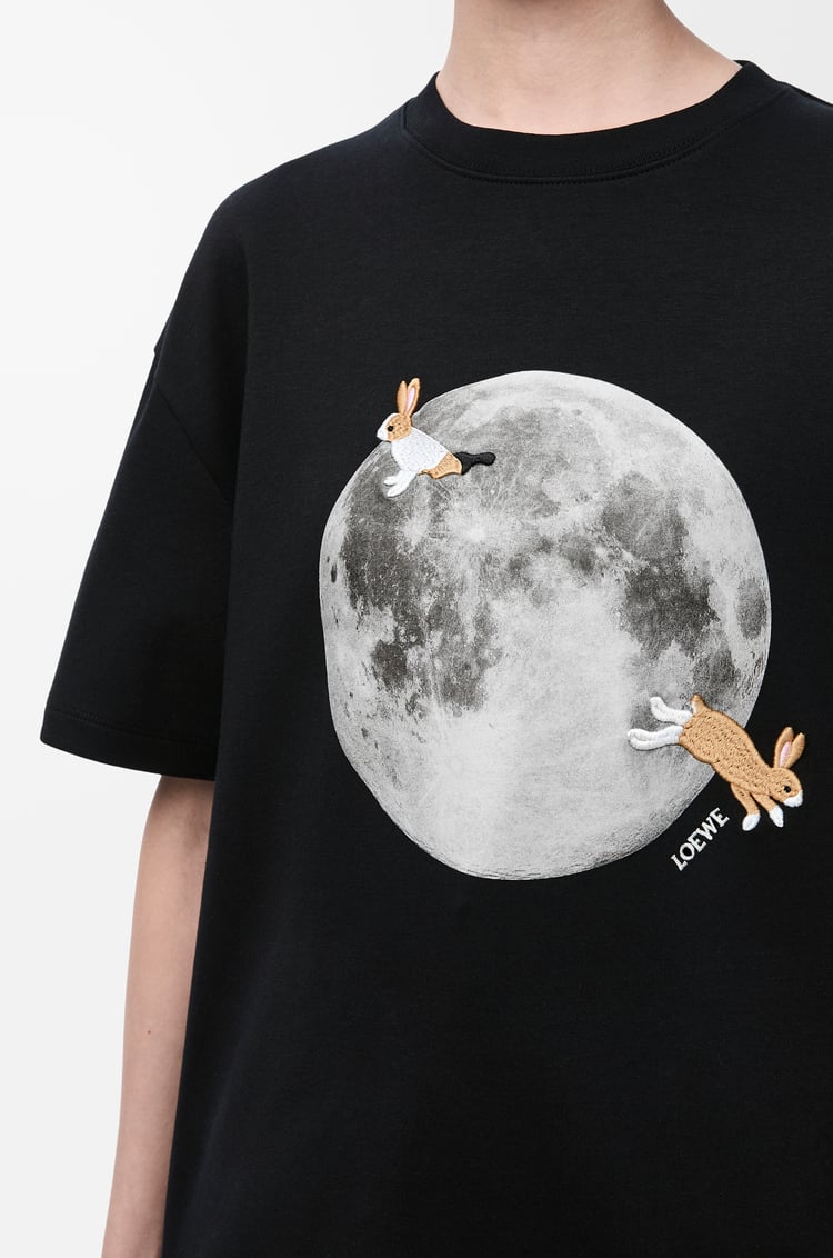 LOEWE Relaxed fit T-shirt in cotton Black
