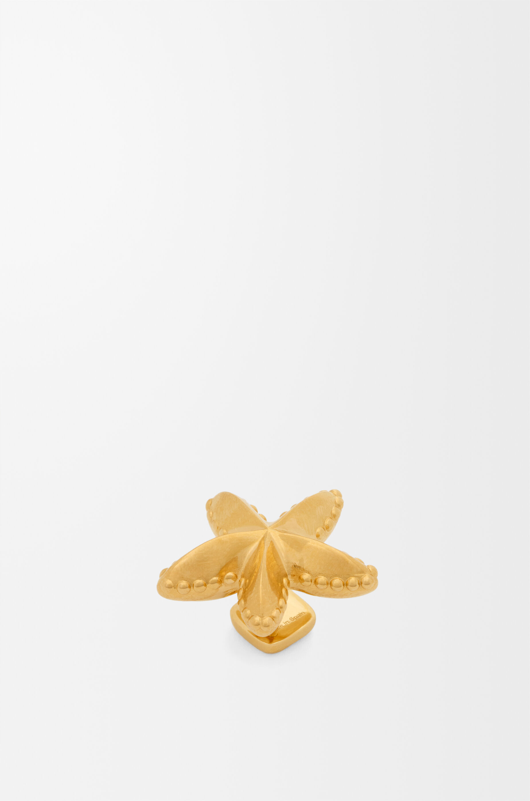 LOEWE ロエベ ピン スターフィッシュ アナグラム 大人気 スターフィッシュ ピン ゴールド - LOEWE