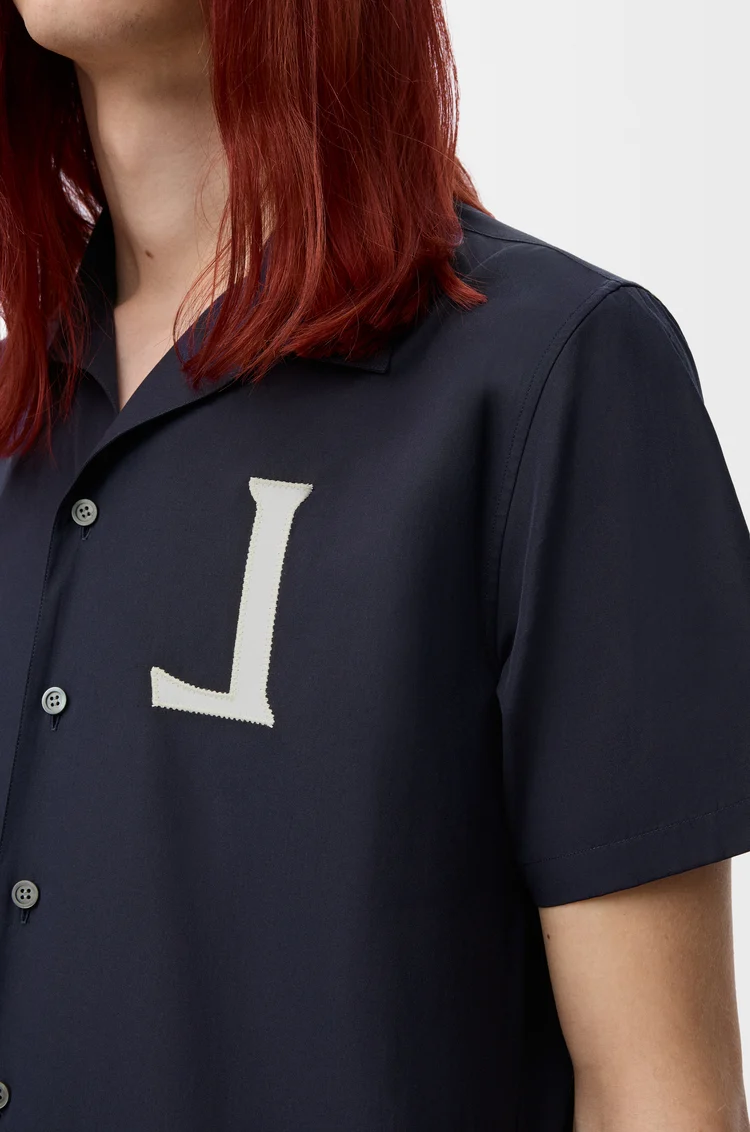 LOEWE ショートスリーブ シャツ（コットン） ダークネイビー
