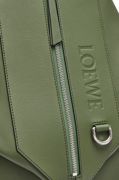 LOEWE Small Convertible backpack in classic calfskin Hunter Green plp_rd
