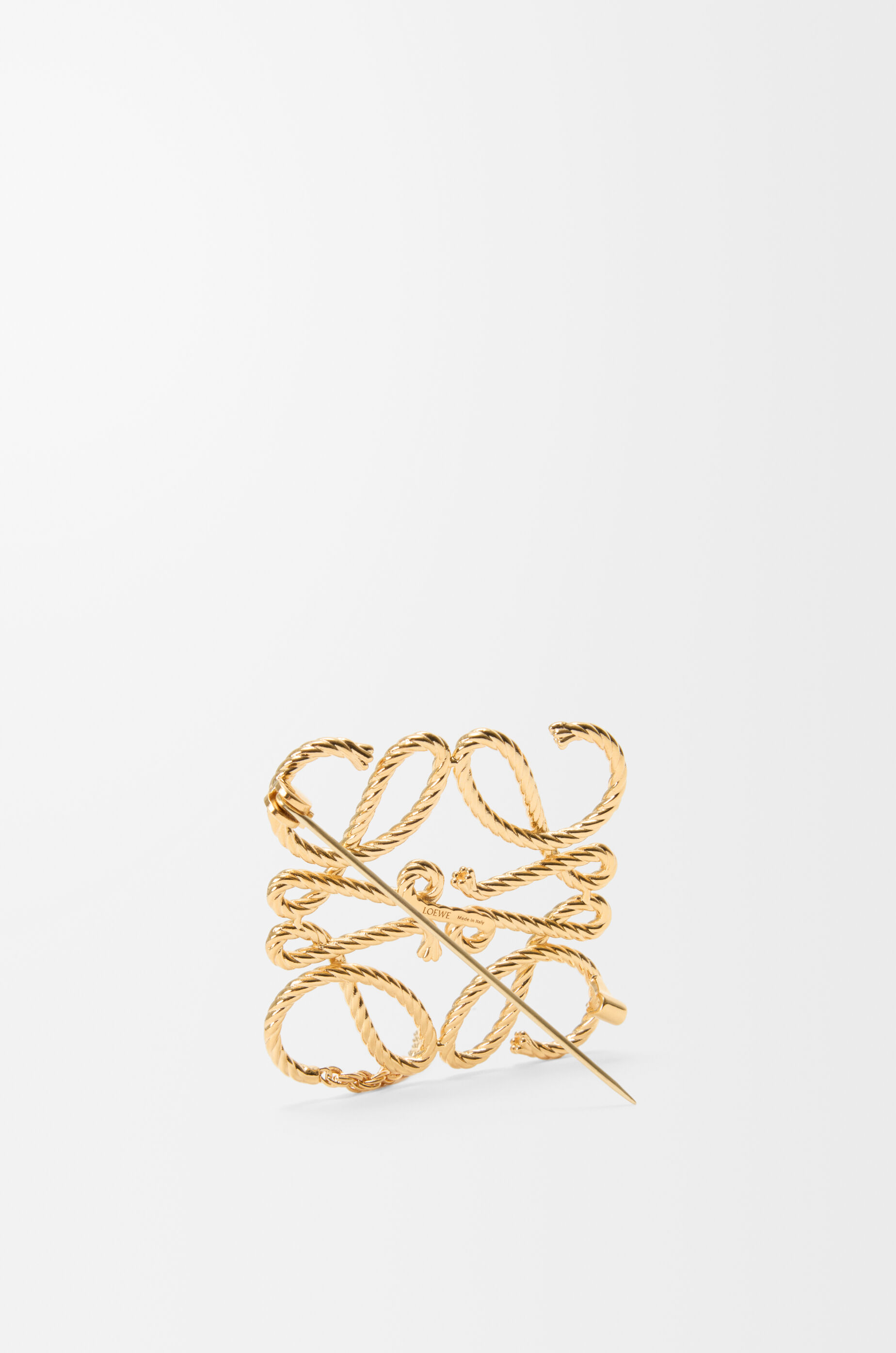 アナグラム ブローチ ゴールド - LOEWE