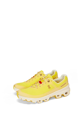 LOEWE Cloudventure running shoe in nylon Yellow
