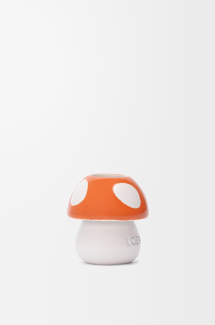 LOEWE Mushroom dice Maple Orange