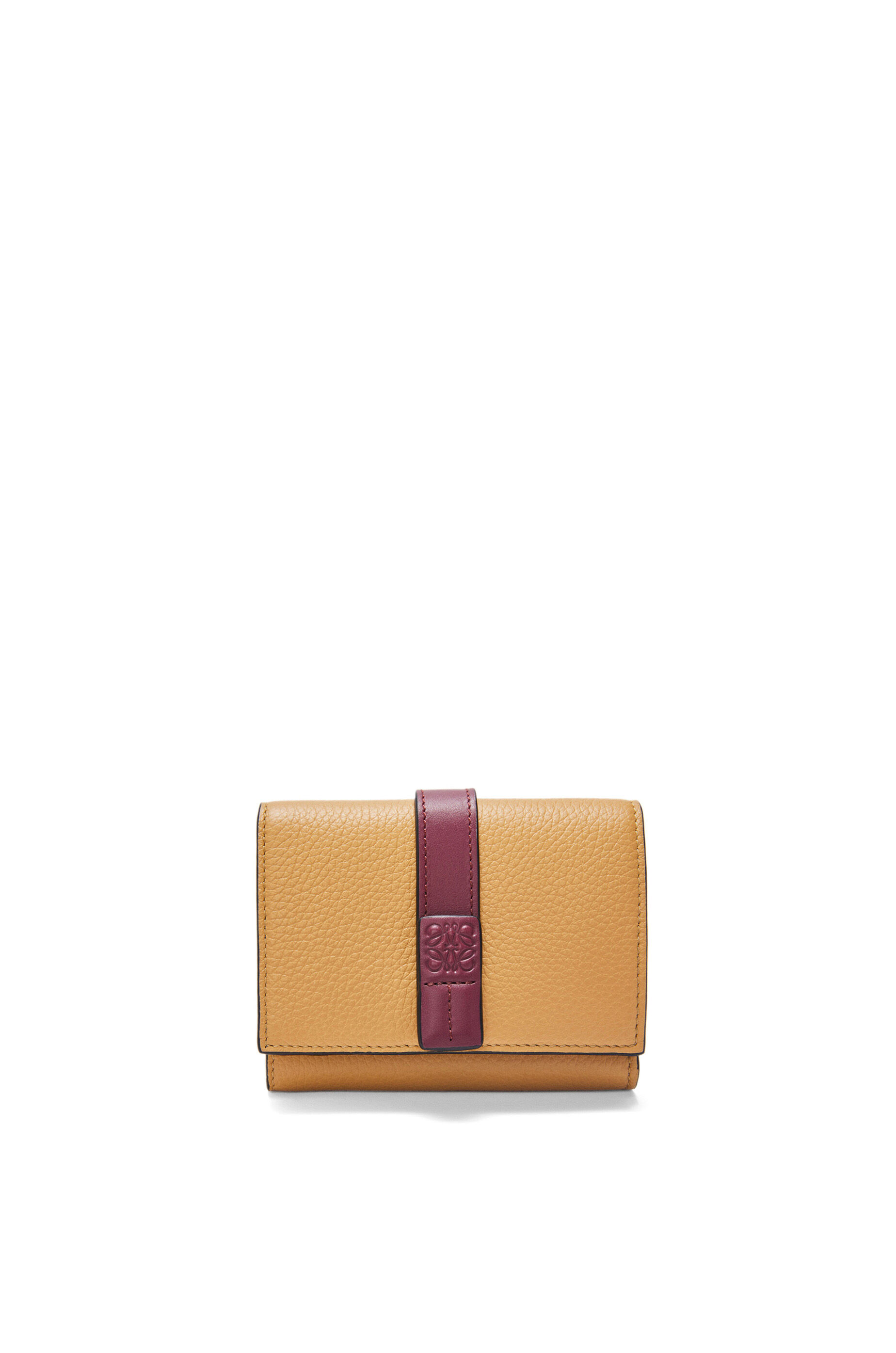 トライフォールド ウォレット（ソフトグレインカーフ） スプリングジェード/クレイグリーン - LOEWE