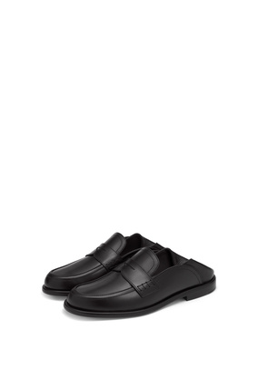 LOEWE Slip on loafer in calfskin Black/Black plp_rd
