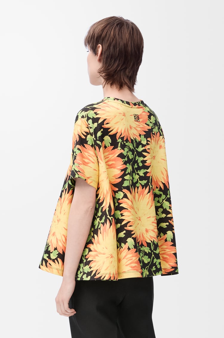 LOEWE Trapeze top in cotton blend Multicolor