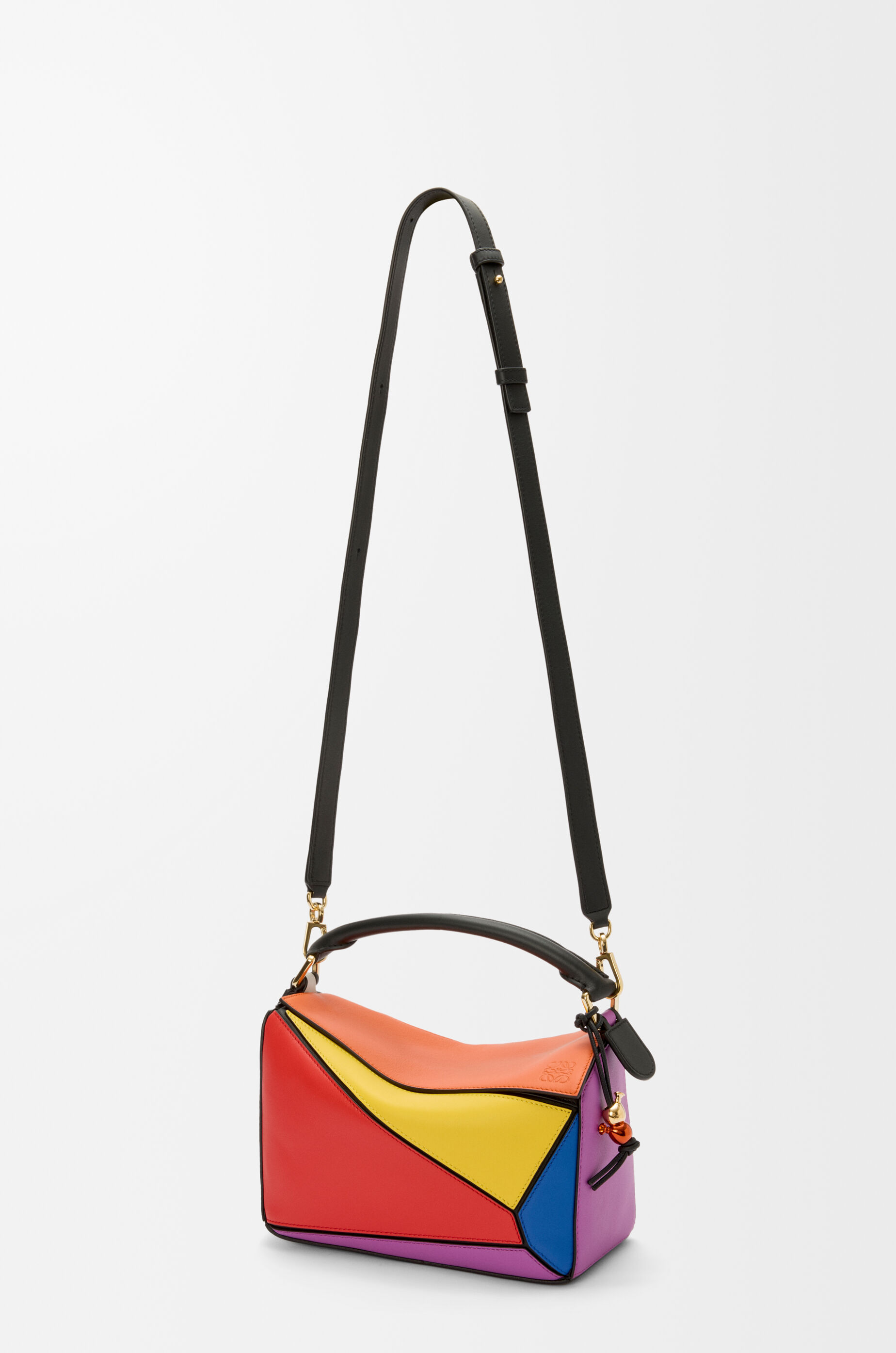LOEWE / パズルバッグ/パズル10 マルチカラーリエディション/10ハンドバッグ/レザー/マルチカラー Puzzle 10 Multicolour re-edition bag in classic calfskin