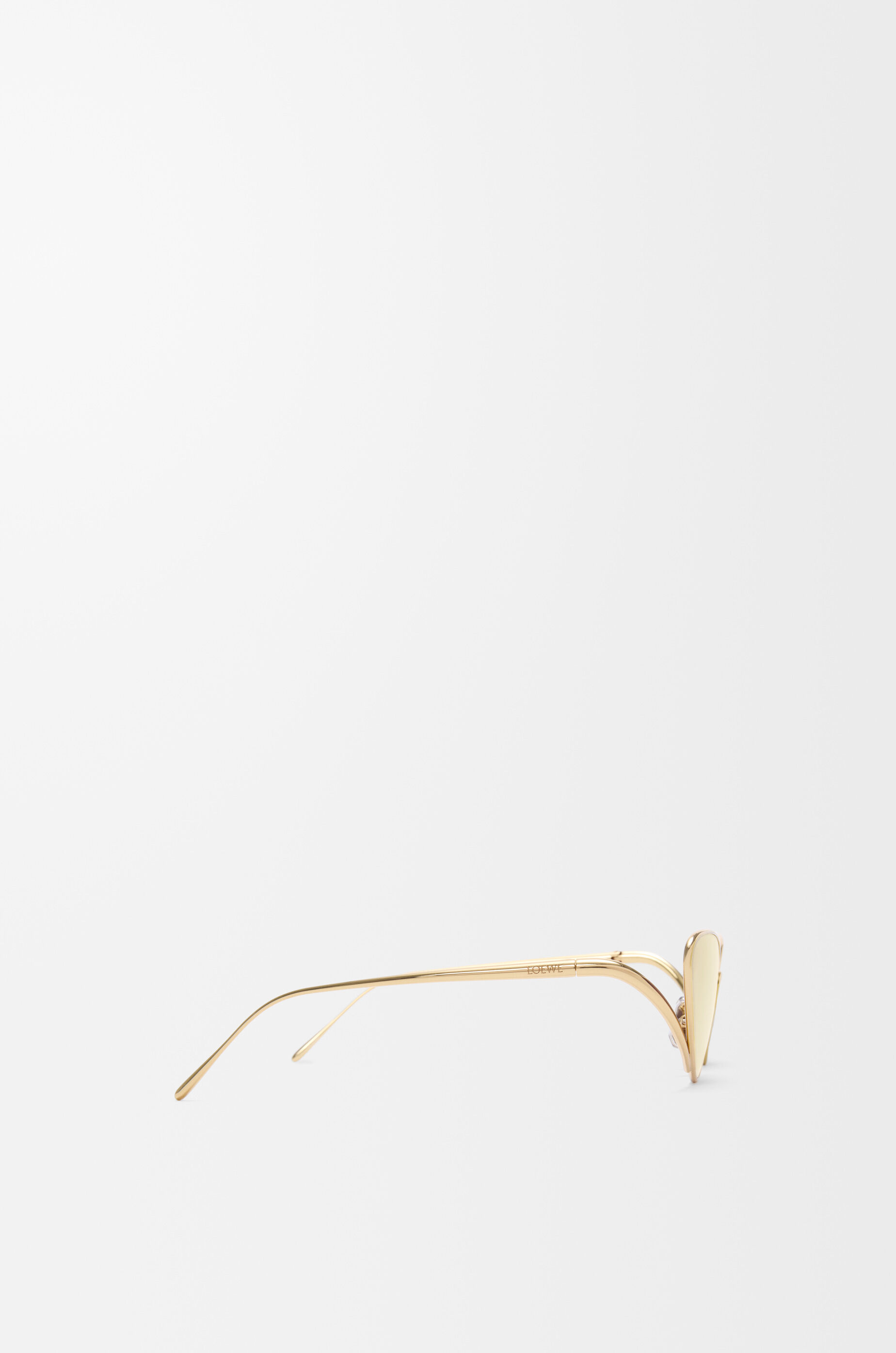 LOEWE 直営店 シューティングスターサングラス Shooting Star sunglasses Gold - LOEWE
