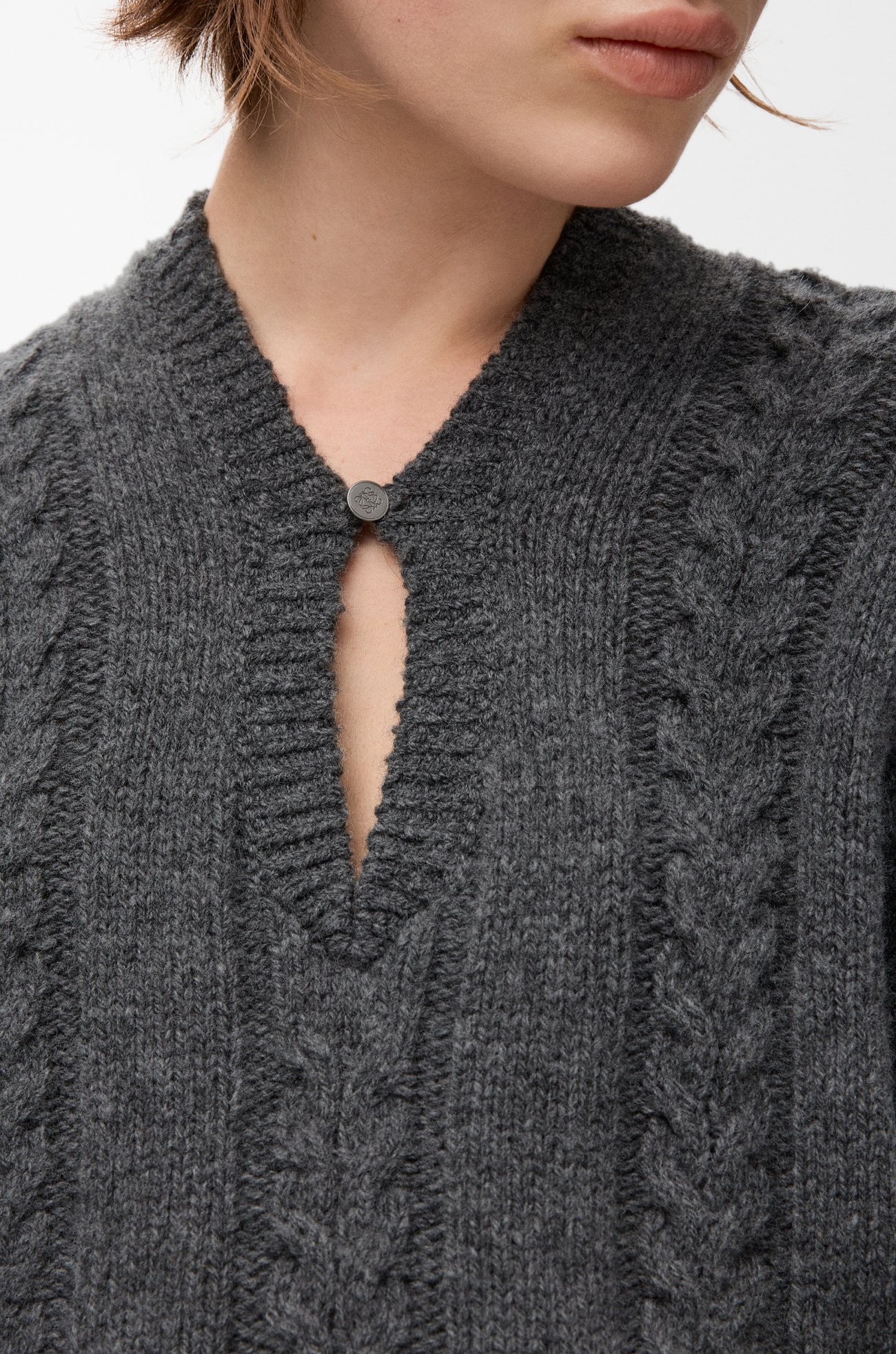 LOEWE Jersey en lana Gris