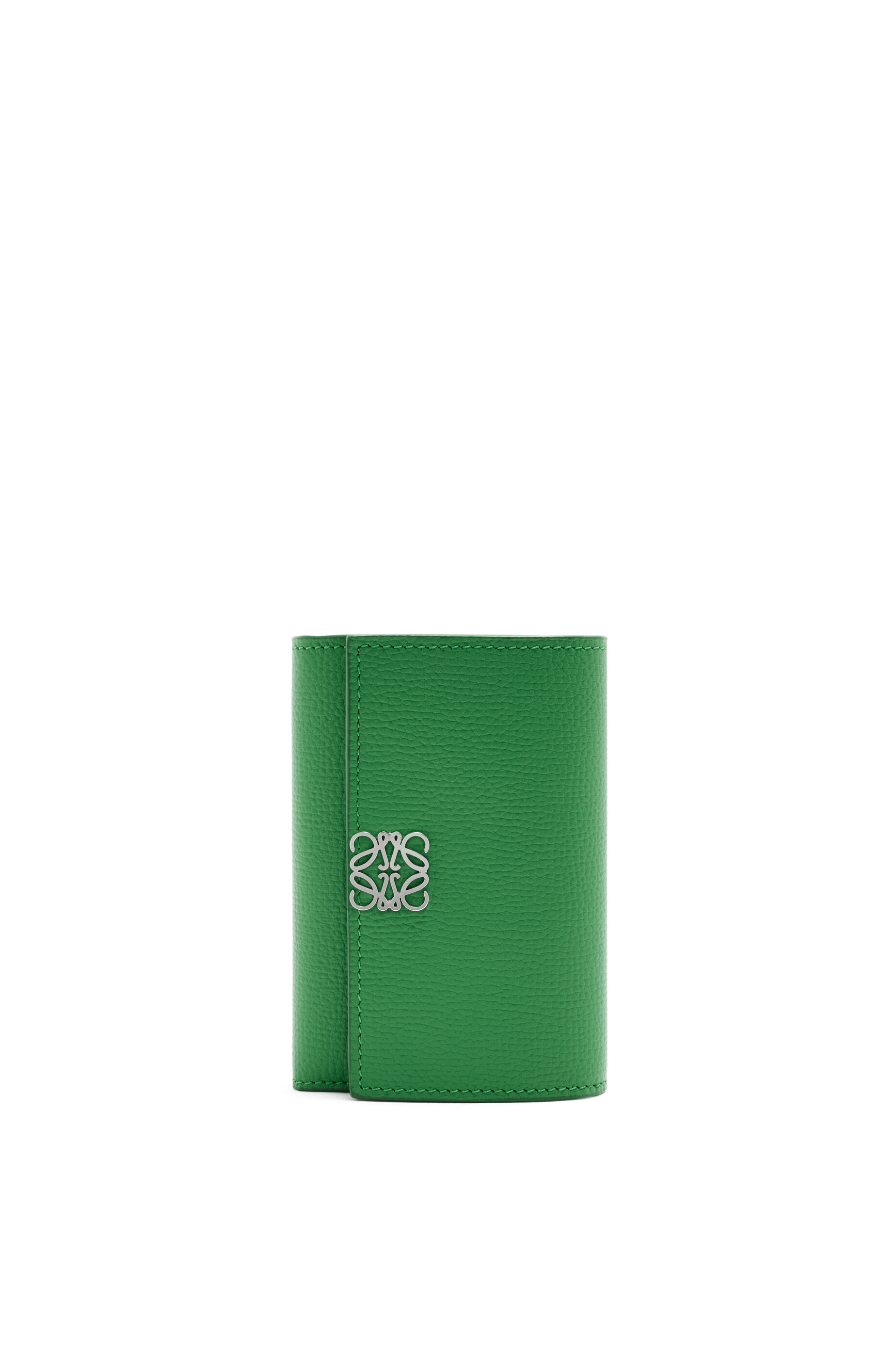 アナグラム バーティカル ウォレット スモール（ペブルグレインカーフ） トロピカルグリーン - LOEWE
