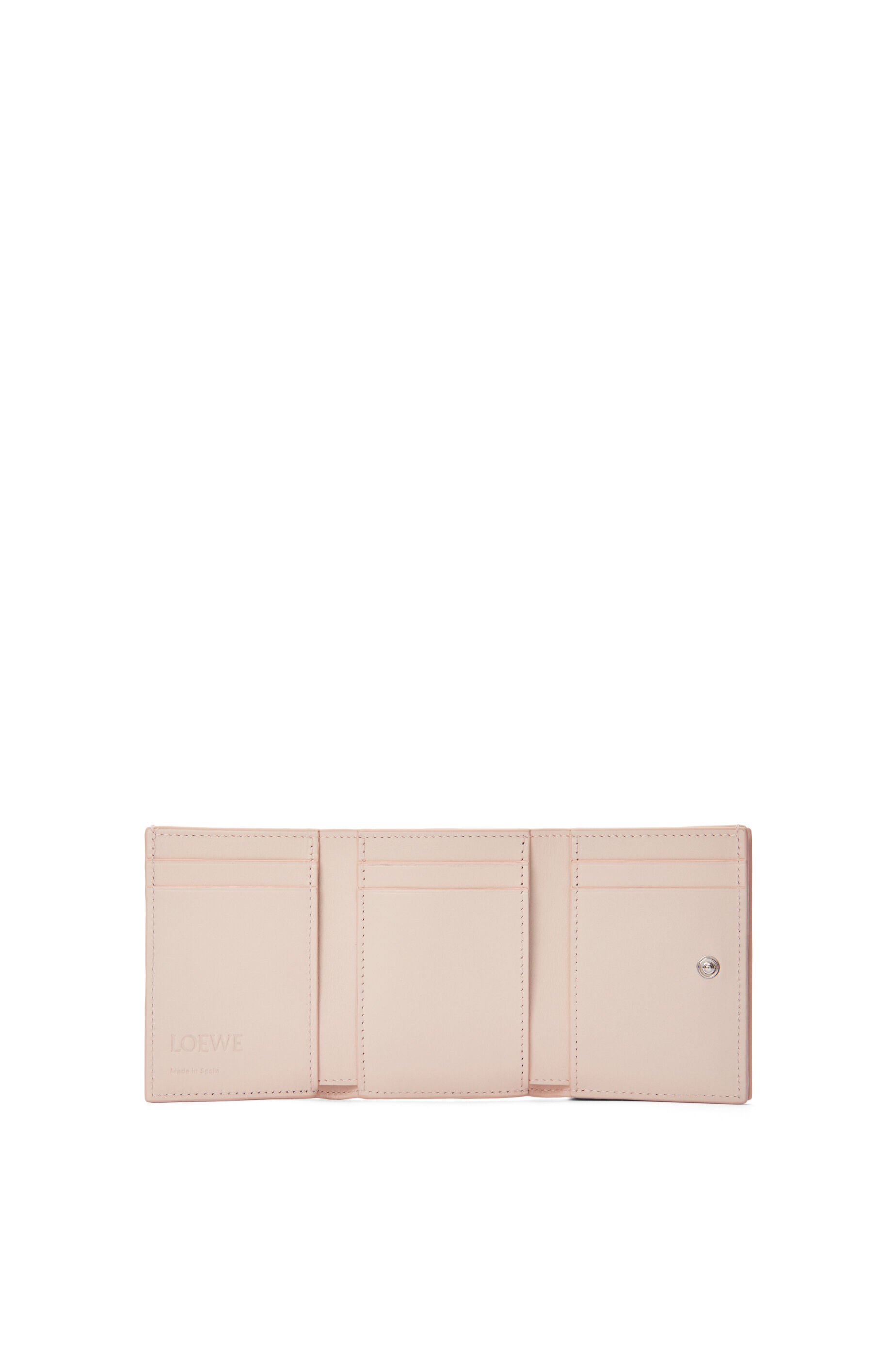 人気ブランドバ40代 トライフォールド アナグラム ウォレット（ペブルグレインカーフ） LOEWE - タルク 小物