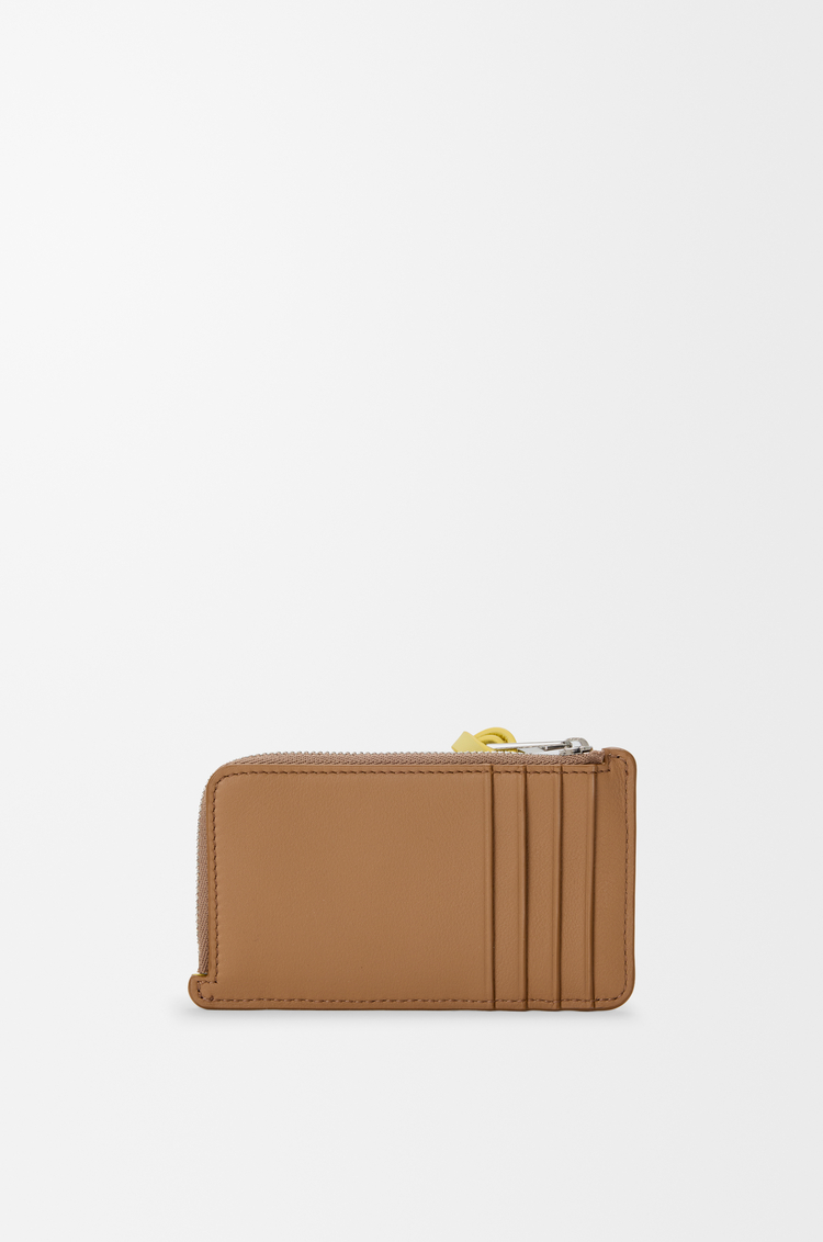 LOEWE アライグマ コインカードホルダー（ナパカーフ） モカ