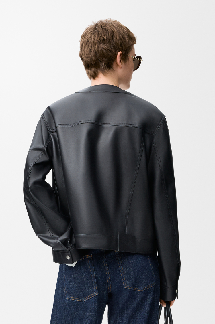 LOEWE Cardigan in nappa lambskin Black