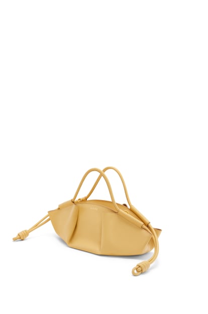LOEWE Small Paseo bag in shiny nappa calfskin Dark Butter plp_rd