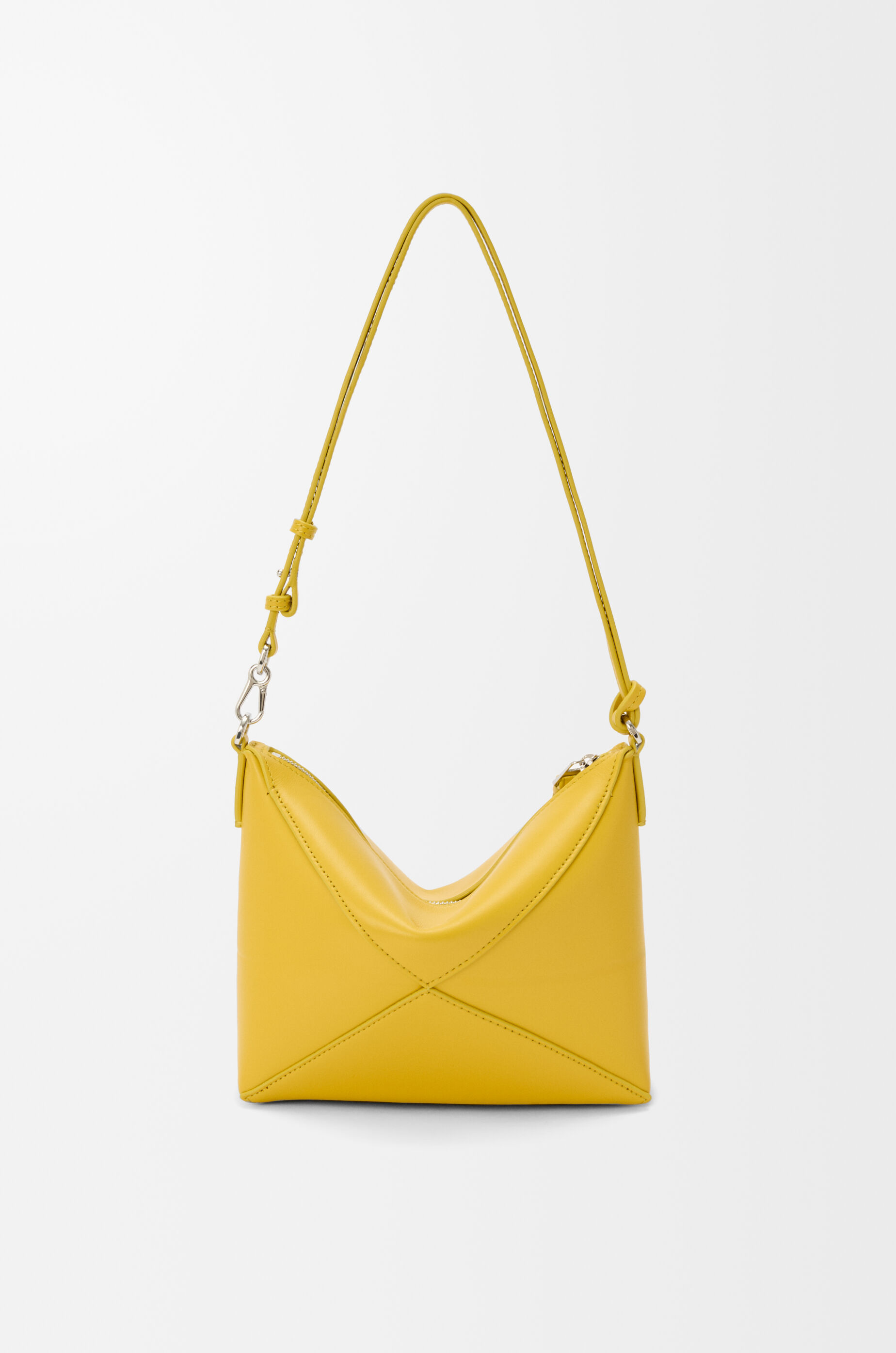 パズルフォルド ポーチ（シャイニーナパカーフ） イエロー - LOEWE