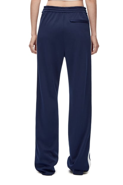 LOEWE Tracksuit trousers in technical jersey Marine plp_rd