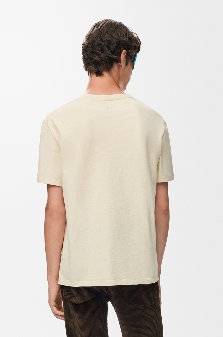 LOEWE Relaxed fit T-shirt in cotton Ecru