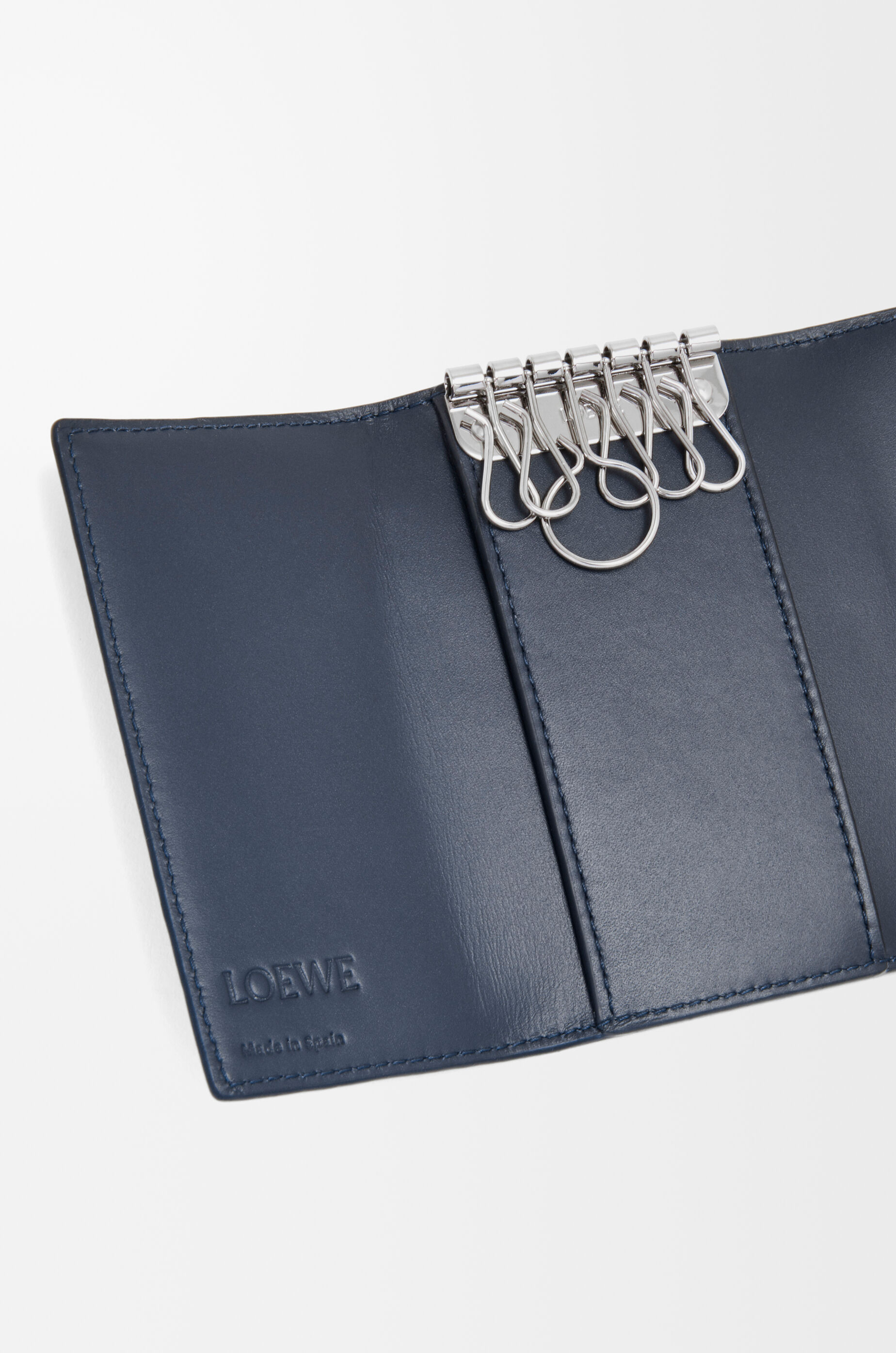 総合福袋 キーケース（ソフトグレインカーフ） LOEWE - ブルー 小物