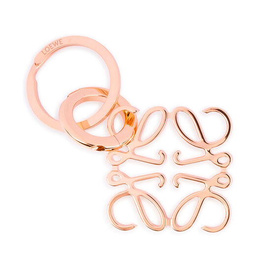 LOEWE Llavero Anagrama Oro Rosa LOEWE Llavero Anagrama Oro Rosa all