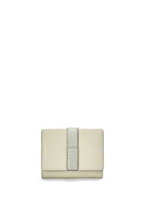 LOEWE Trifold wallet in soft grained calfskin Marble Green/Ash Grey plp_rd